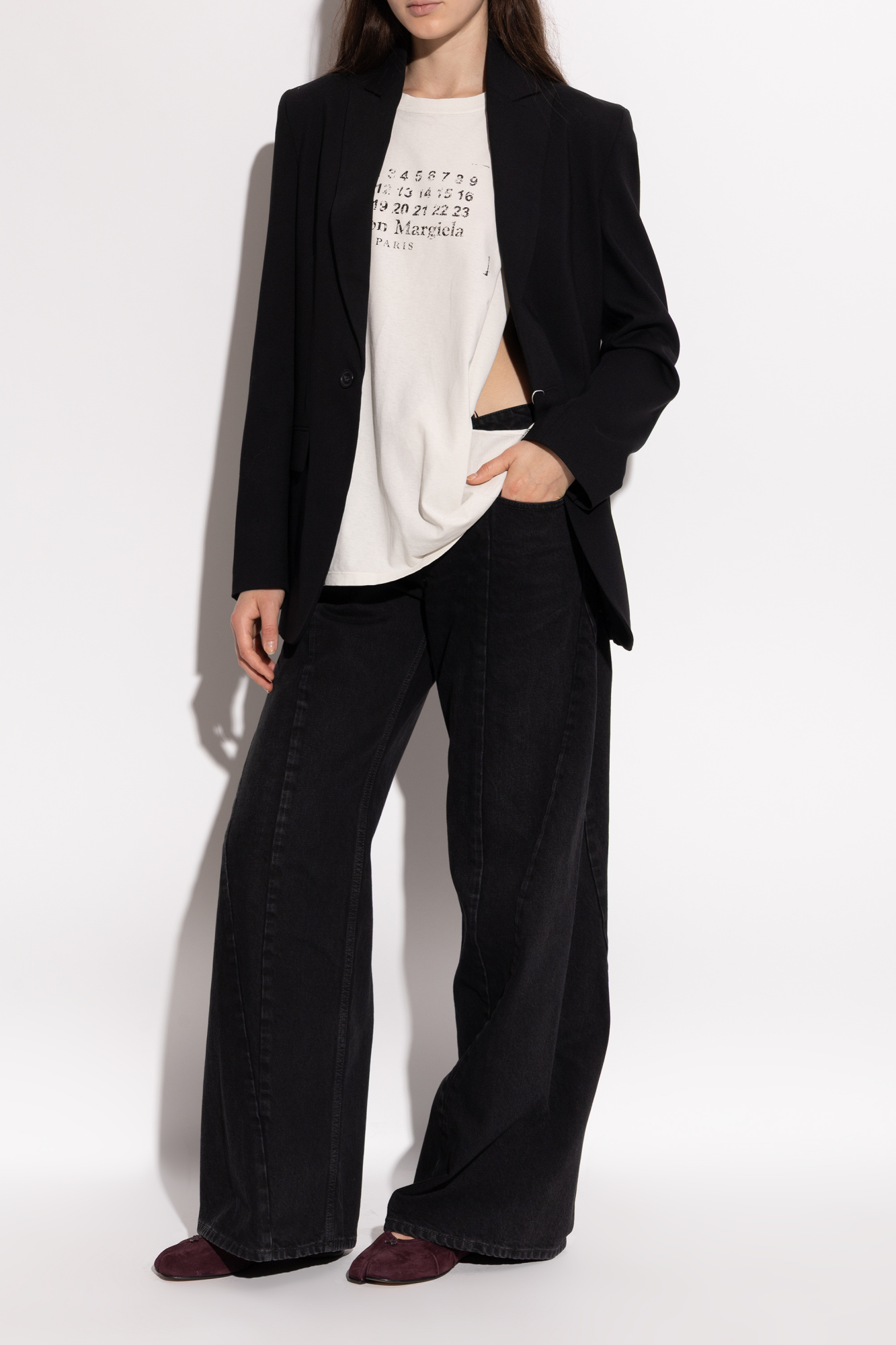Maison Margiela Top with Z logo | Women's | Vitkac